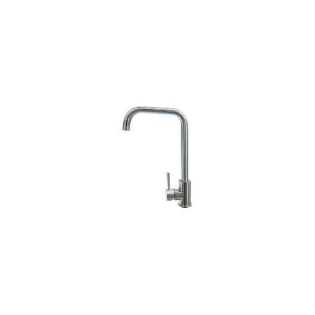 Lippert Flow-Max 719325 Gooseneck Single Hole Faucet; Square 719325